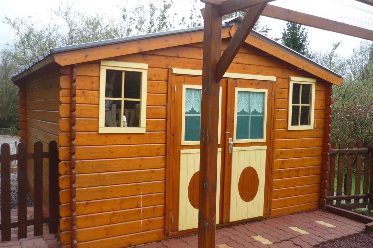 Mobile Home Le Clos De See Chérencé-le-Roussel Exteriör bild