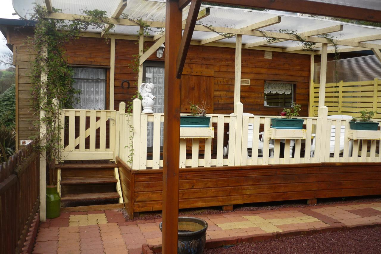 Mobile Home Le Clos De See Chérencé-le-Roussel Exteriör bild